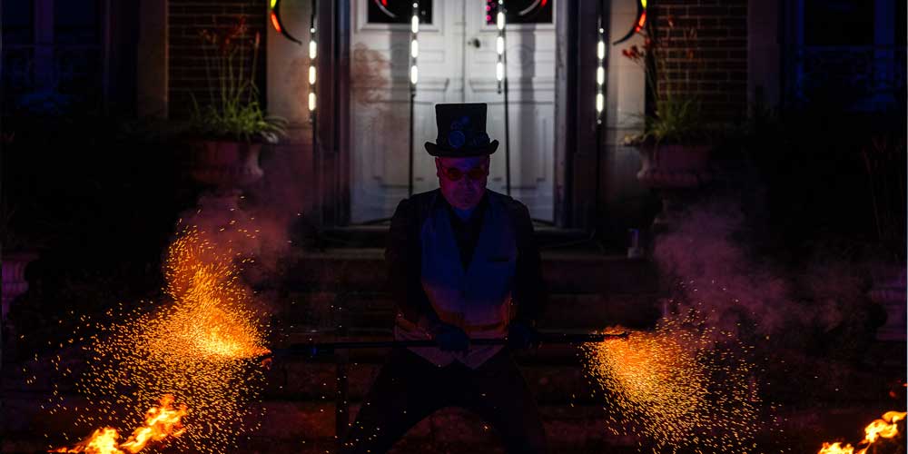 Spectacle de feu en Bourgogne-Franche-Comté